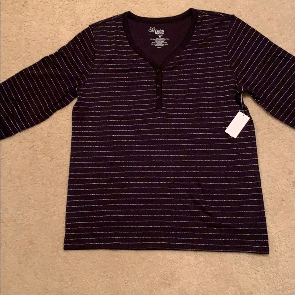 Long Sleeve Pajama Shirt